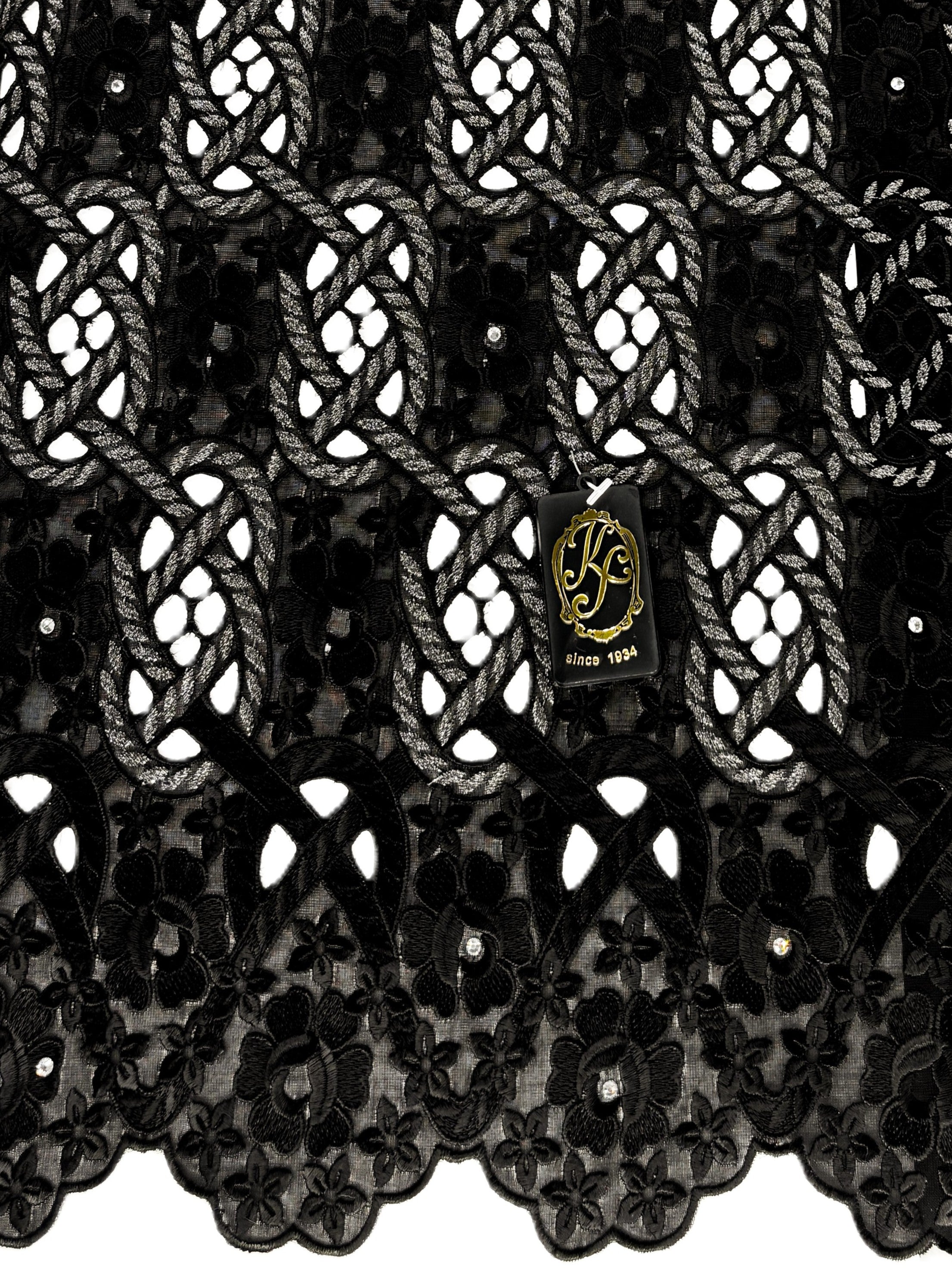 7780  Swiss Voile Allover w/Stones