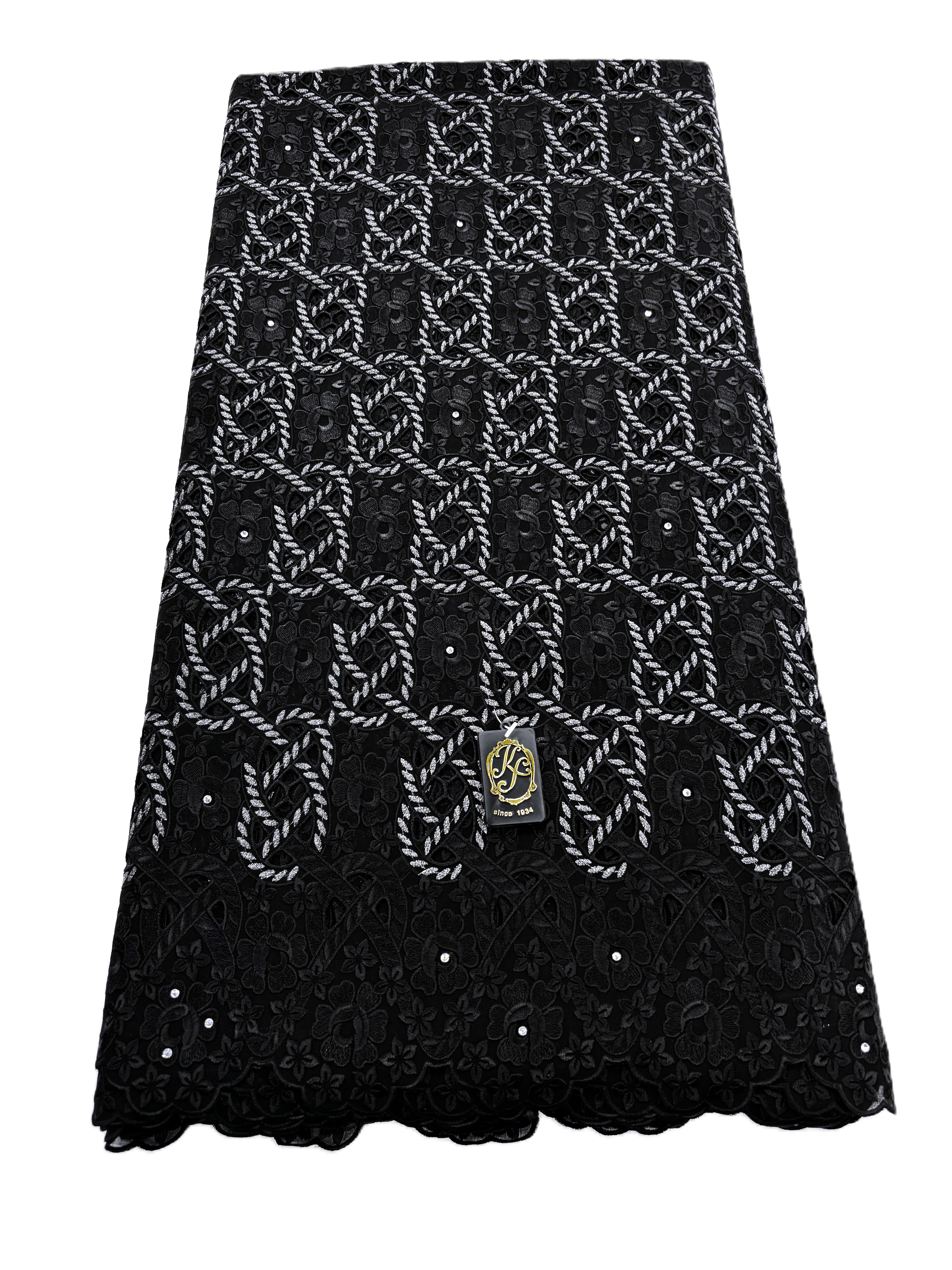 7780  Swiss Voile Allover w/Stones