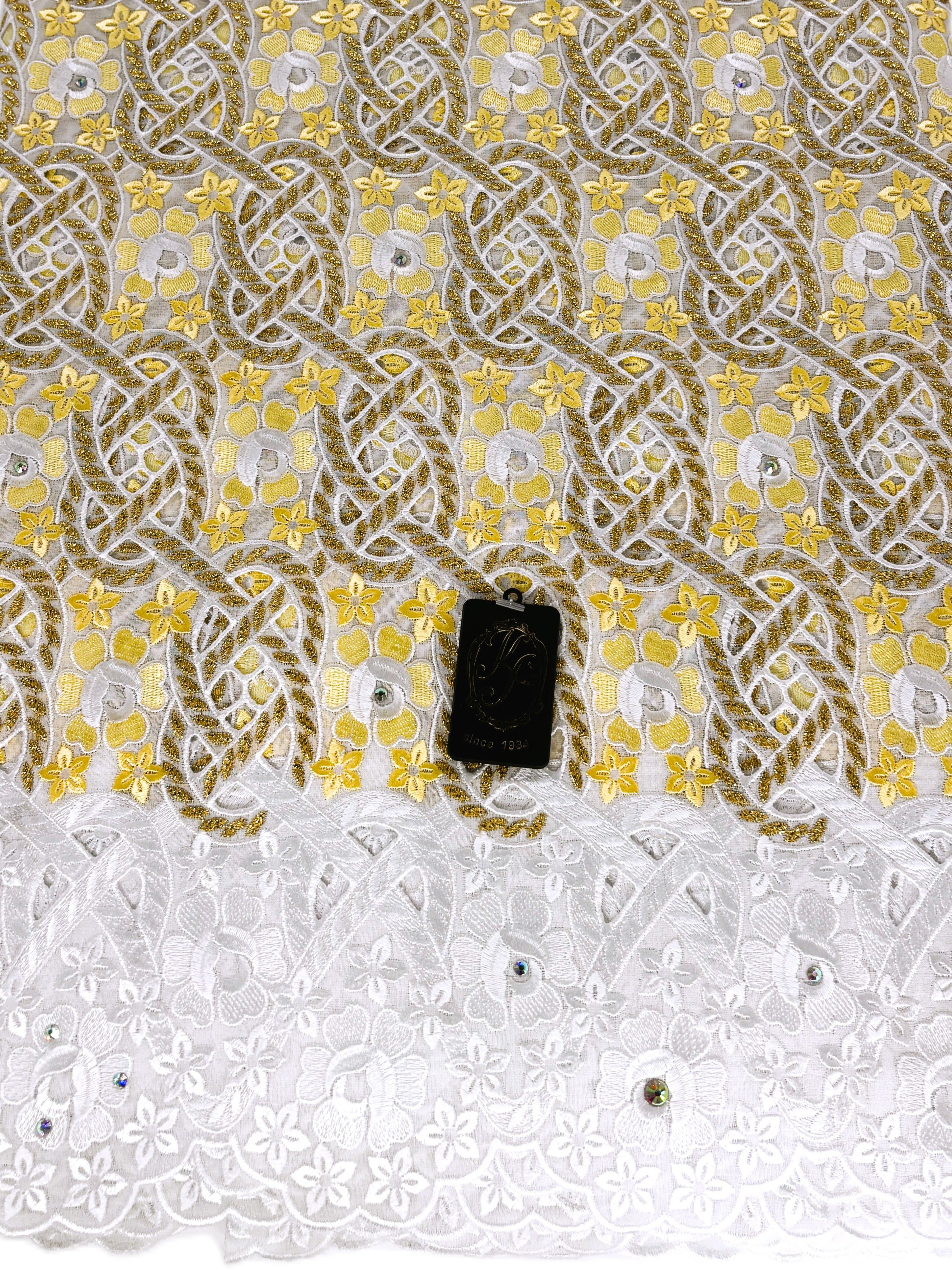 7780  Swiss Voile Allover w/Stones